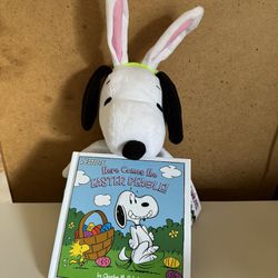 Snoopy with “Here Comes  the Easter Beagle” book Kohls