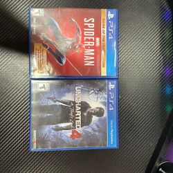 SPIDER-MAN , UNCHARTED 4 , 