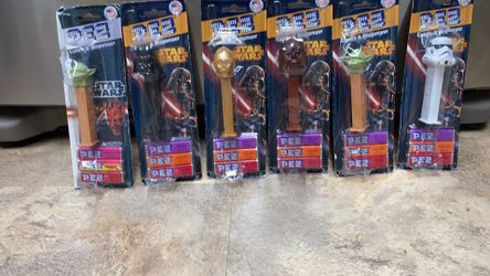 6 new Star Wars pez candy/dispensers $15 for all
