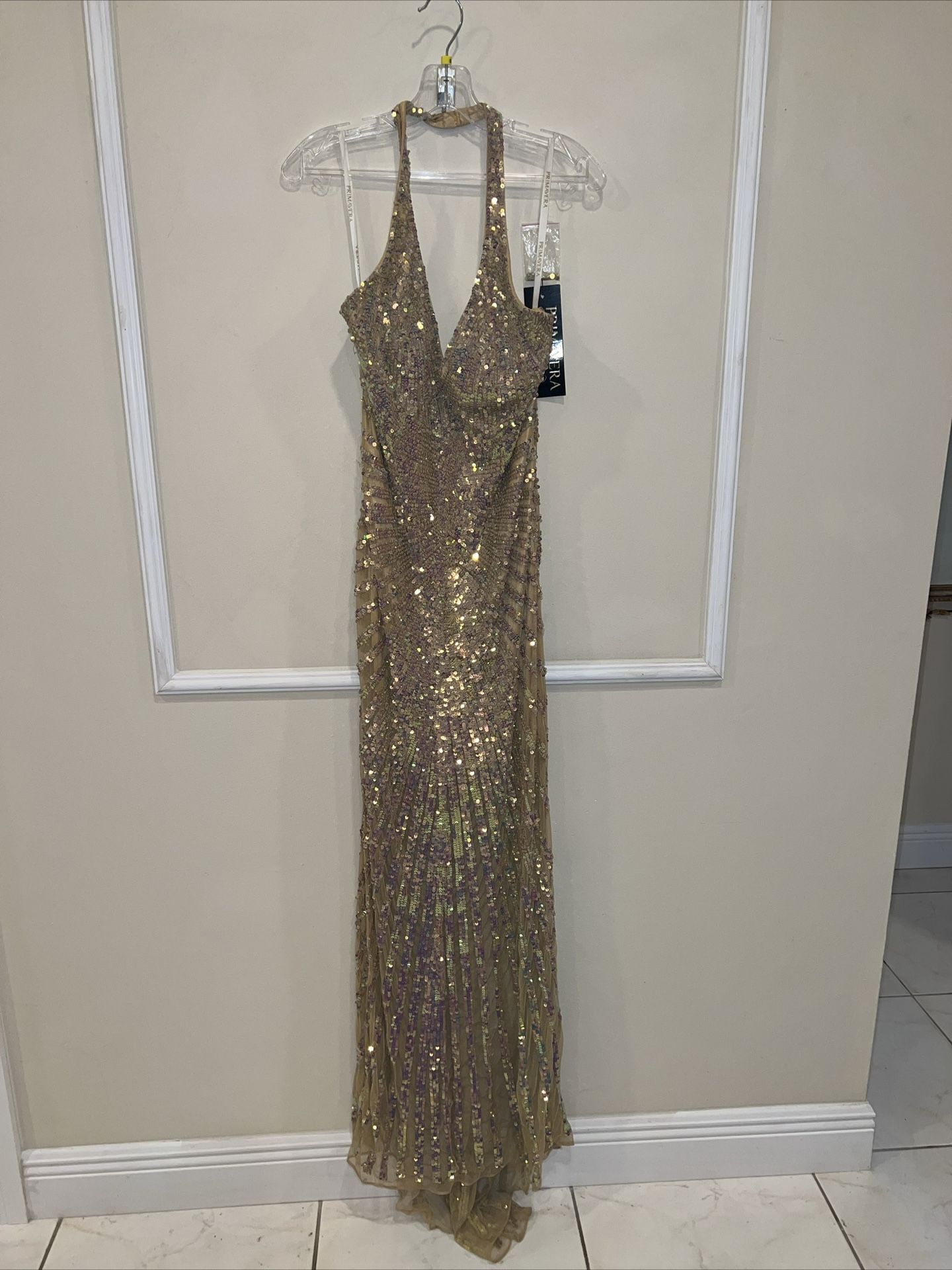 Sequin Maxi Gown New With Tag Size 8