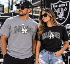 LA Raiders Graphic T-Shirt Gray
