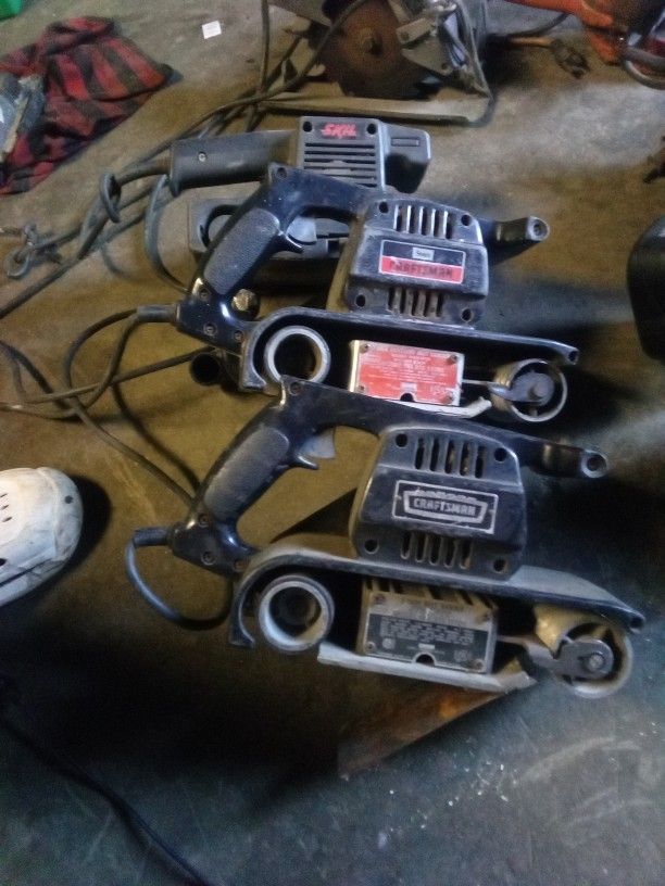 Belt Sanders X3