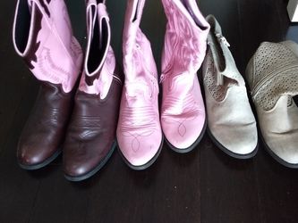 Children Boots Cow Girl Style