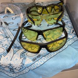 Night Riding Glasses Or Protective Glasses 