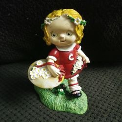 Campbell's Soup "Picking Daisies" Statue