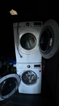 Washer and dryer