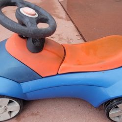 BMW Baby Racer, a ride-on toy car for children.