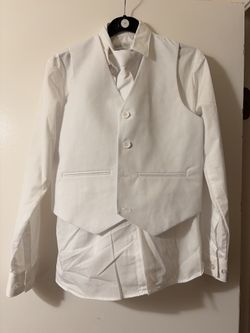 Boys white suit