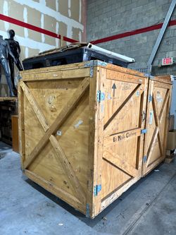 Heavy Duty Industrial Wooden Shipping Crates / Export Crates – Large Size