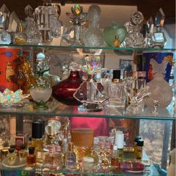 Perfume bottles. See all pictures. Various prices. Inquire if interested.