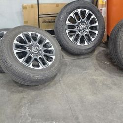 2025 Toyota Tundra Wheels And Tires.