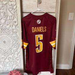 NFL brand commanders, Jayden Daniels jersey