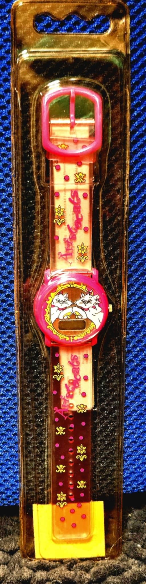ew Vintage Aristocats Disney Digital Watch Kids Rare Collectible Antique