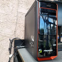 Acer Predator PC: Intel Core i7, Bluetooth, HDMI, Wi-Fi, Windows11 25H2. 2TB Drive.