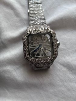 Iced out Cartier