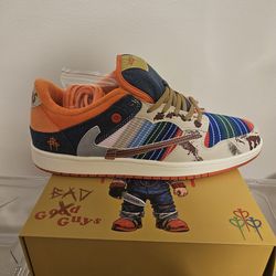 Cold sins custom nike dunks