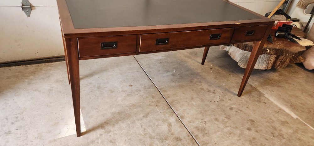 Mid Century Style Wood Desk 150.00