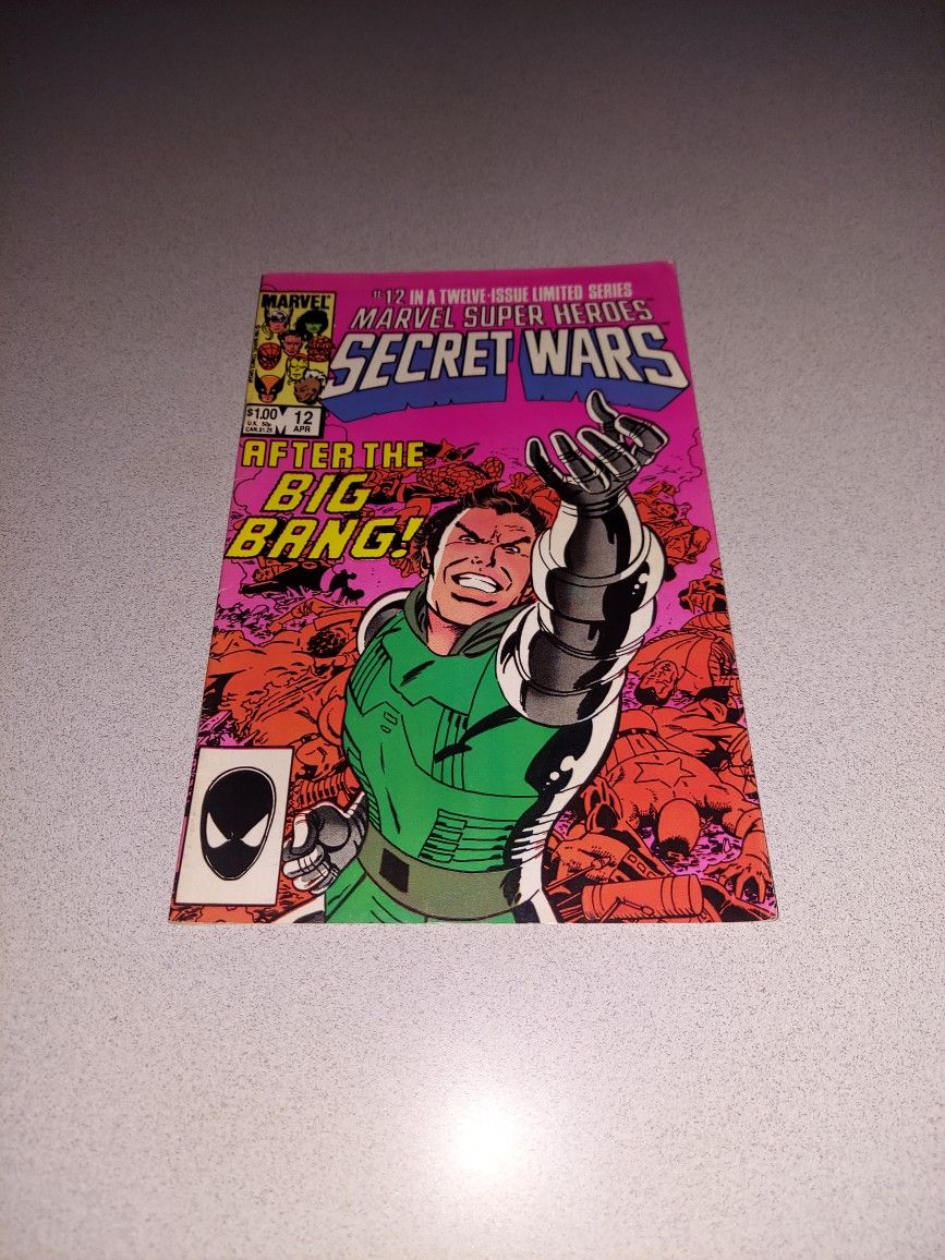 1985 MARVEL SUPER HEROES SECRET WARS #12 COMIC