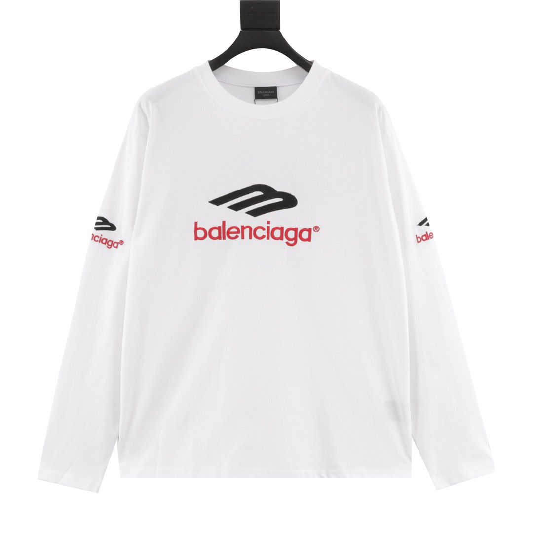 Balenciaga Men’s 3B Sports Icon Long Sleeve (New)