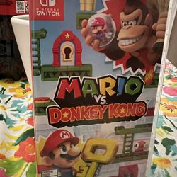 MARIO VS DONKEY KONG SWITCH GAME LIKE NEW CONDITION  