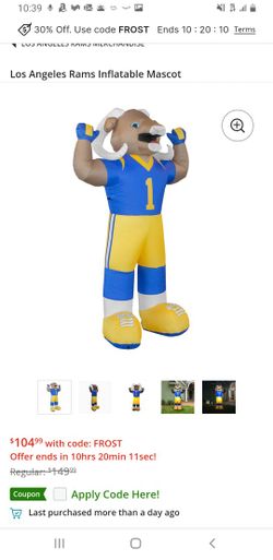 Inflatable MASCOT RAMS