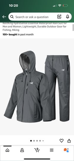 HydroSense Waterproof Rain Suit For Men And Women