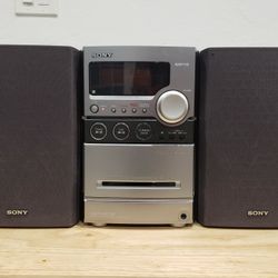 Sony  Cassette and CD Stereo System 