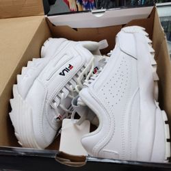 White Fila Shoes