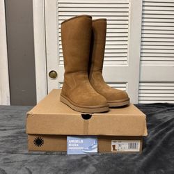 US Size 5 - UGG Women's Alber Chestnut Classic Suede Boot Water Resistant