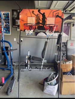 FREE, Arcade basketball hoop
