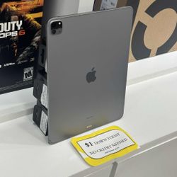 Apple iPad Pro 12.9" 6th Gen- Pay $5 DOWN AVAILABLE - NO CREDIT NEEDED