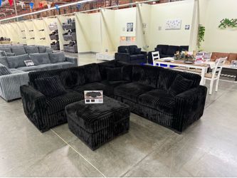 New black Sectional