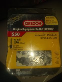 Oregon chainsaw