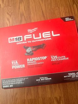Milwaukee M18 FUEL 4-1/2"/5" Angle Grinder (2880-20)