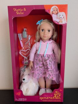 Our Generation Hattie & Bella 18" Doll Set