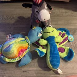 3 Brand New Stuffed Animals ( 3 For $5)