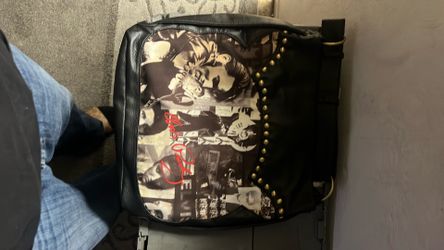 Ashley Elvis Presley Studded Hobo Bag