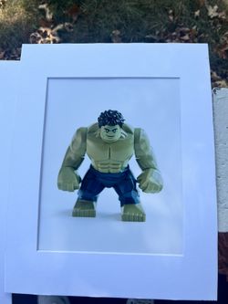 Hulk Lego Art Work