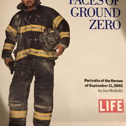 Faces of Ground Zero : Portraits of the Heroes of September 11 2001 by Joe...HARDCOPY BOOK!