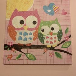 Owl Room Art- Tree