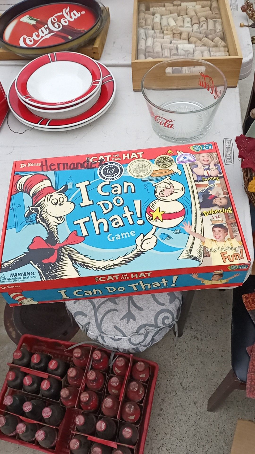 Cat in the hat kids board game