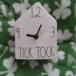 RAE DUNN HOUSE CLOCK