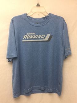 Brooks Equilibrium Technology men’s running shirt tee size L Large blue