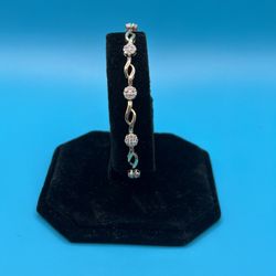 10k Diamond Tennis Bracelet 