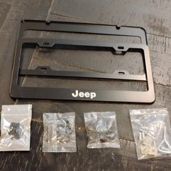 New Jeep - License Plate Cover 