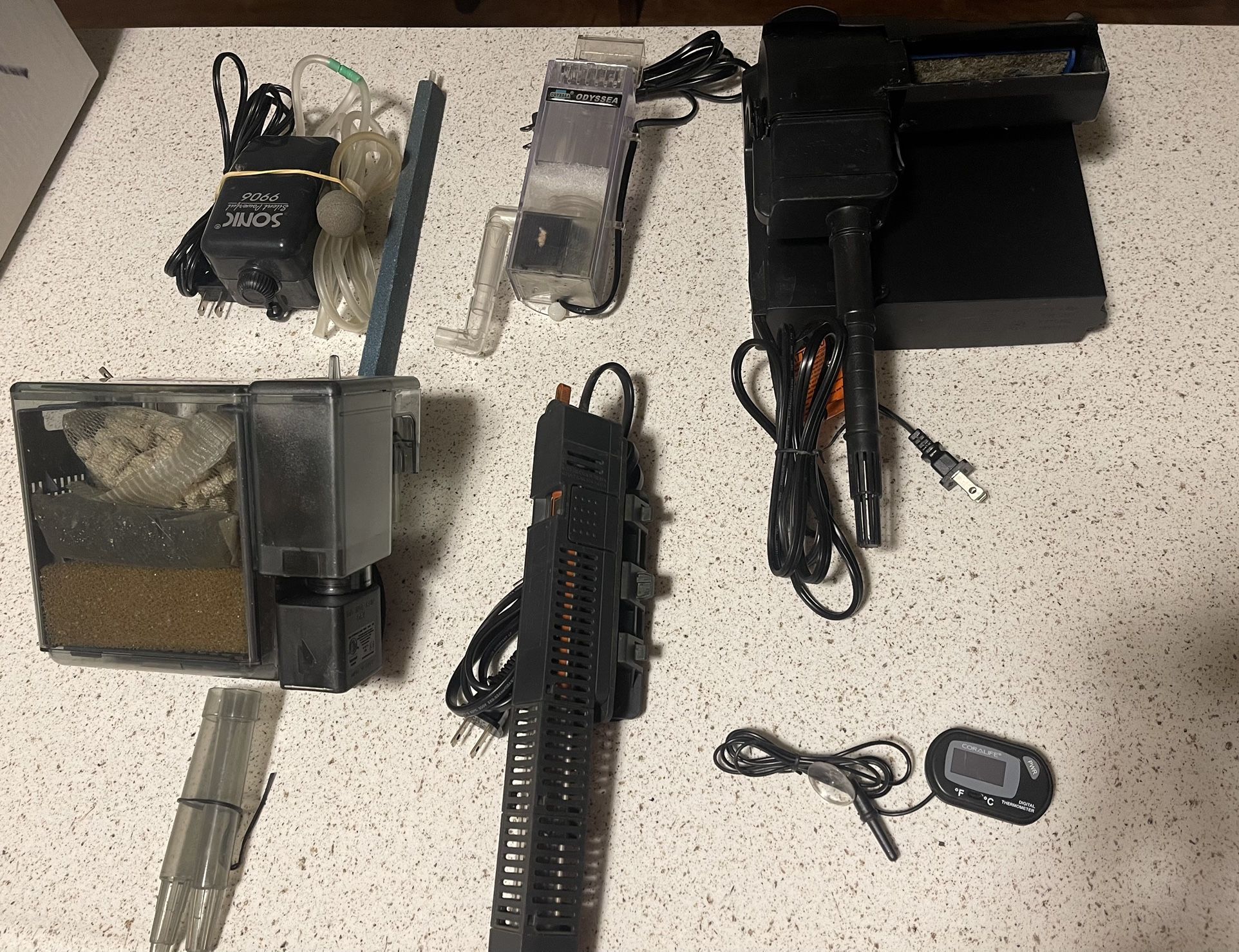 Aquarium Filters & Heater & Air Pump