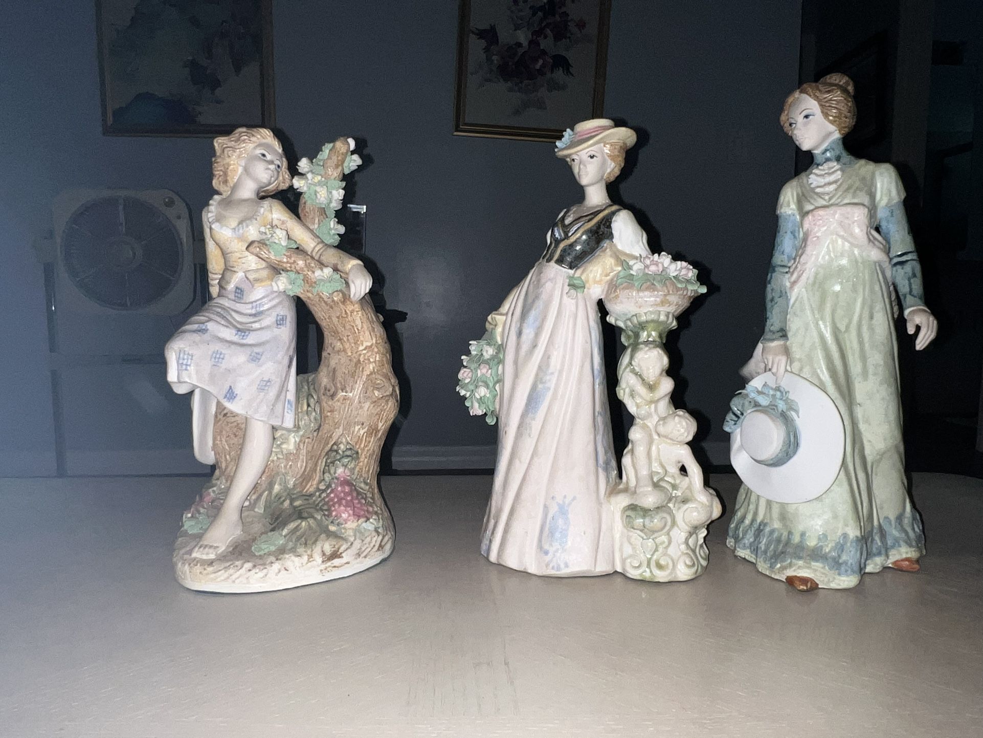 Vintage Porcelain Statues/Dolls