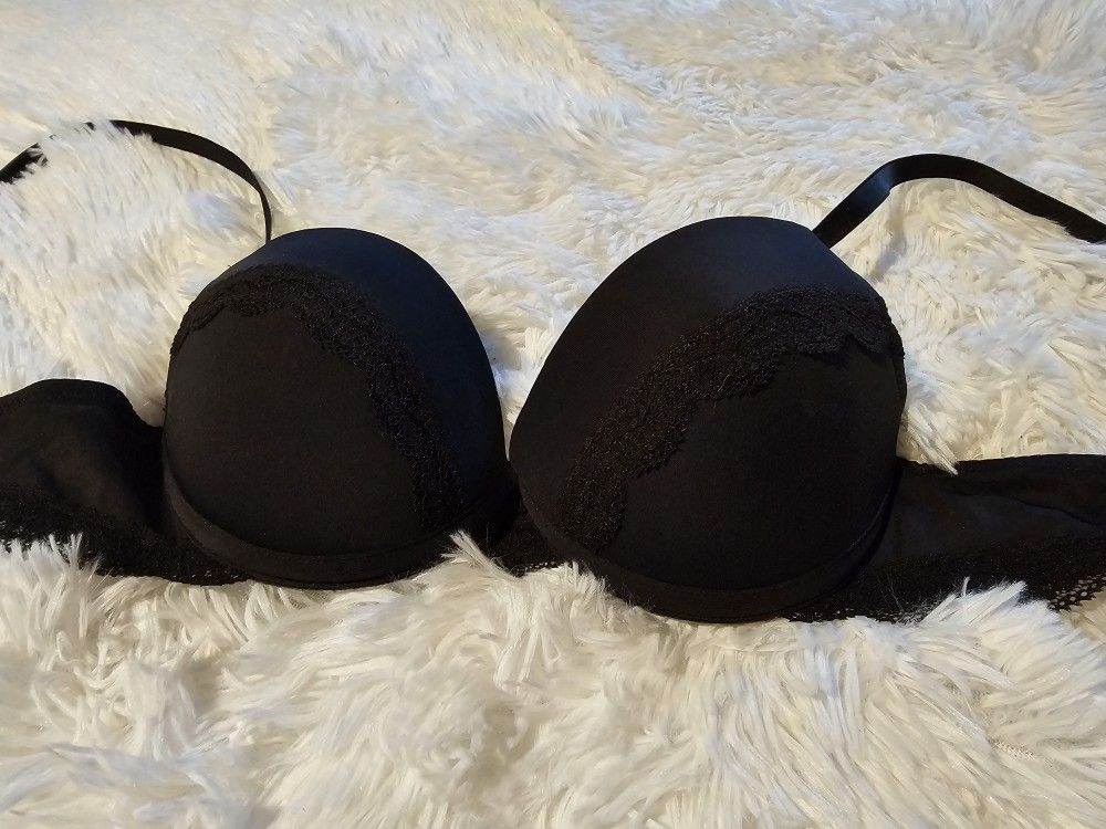 Black Padded Bra