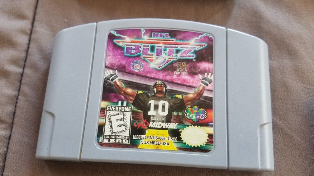 Nintendo 64 NFL Blits