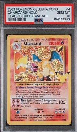 Charizard PSA10 - celebration